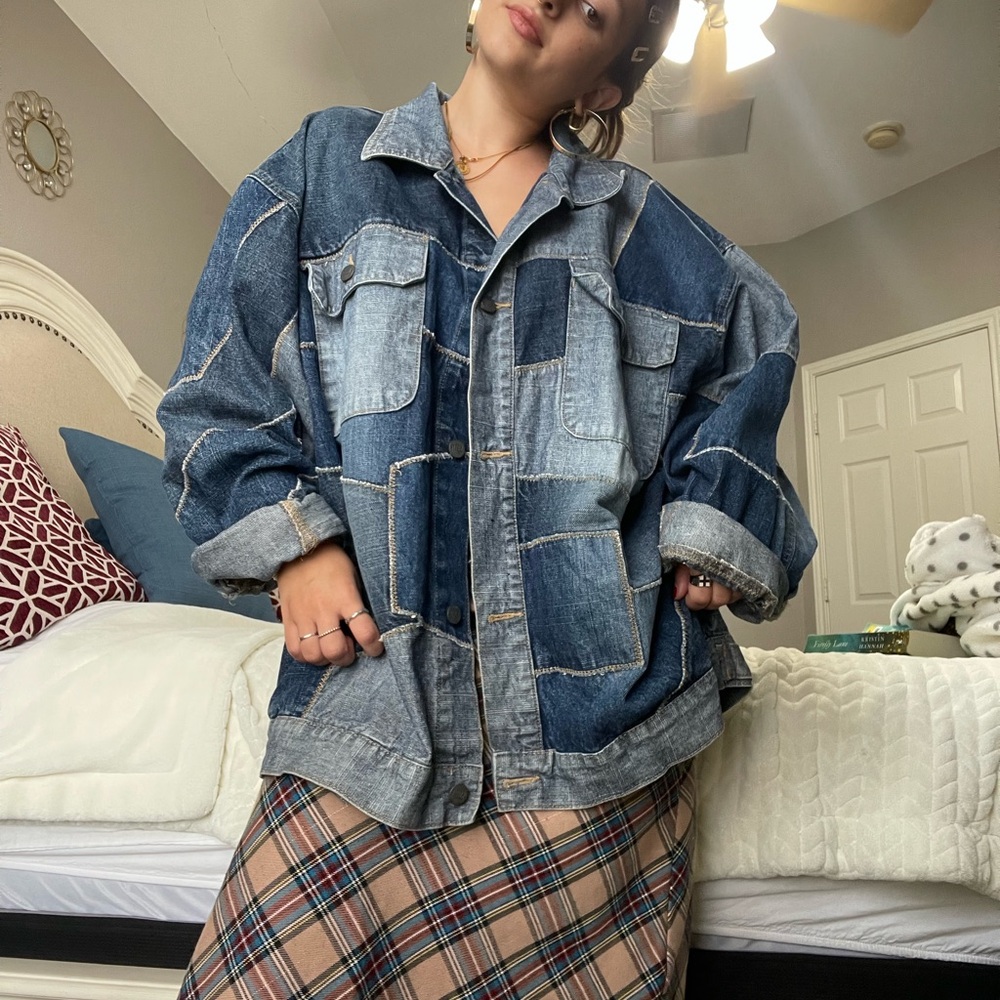 Patchwork Denim Jacket